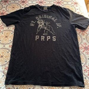PRPS BLACK NY ORIGINAL JP PRPS ANGEL ON CRUTCH T SHIRT-S